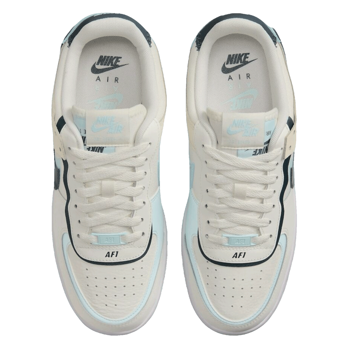 Nike Air Force 1 Low Shadow Sail Glacier Blue (W) Oben