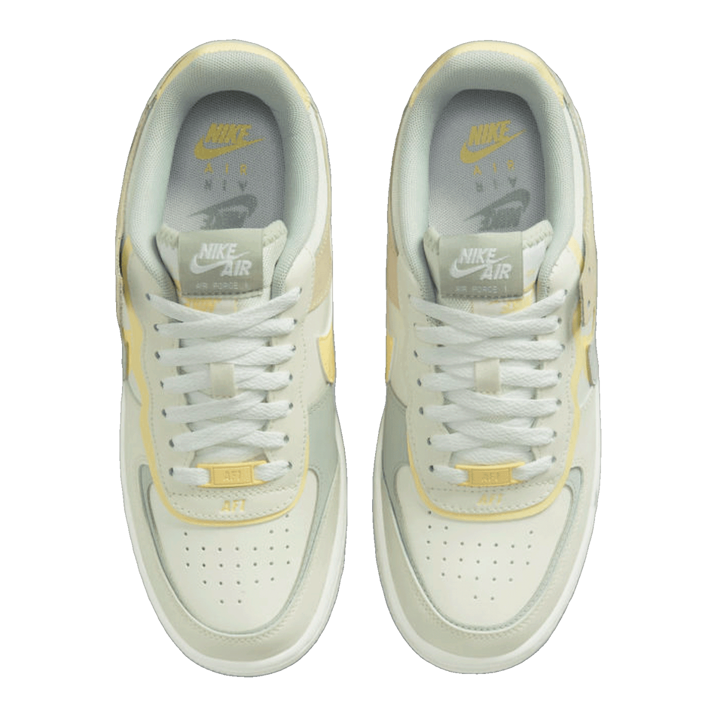 Nike Air Force 1 Low Shadow Sail Light Silver Citron Tint (W) Oben