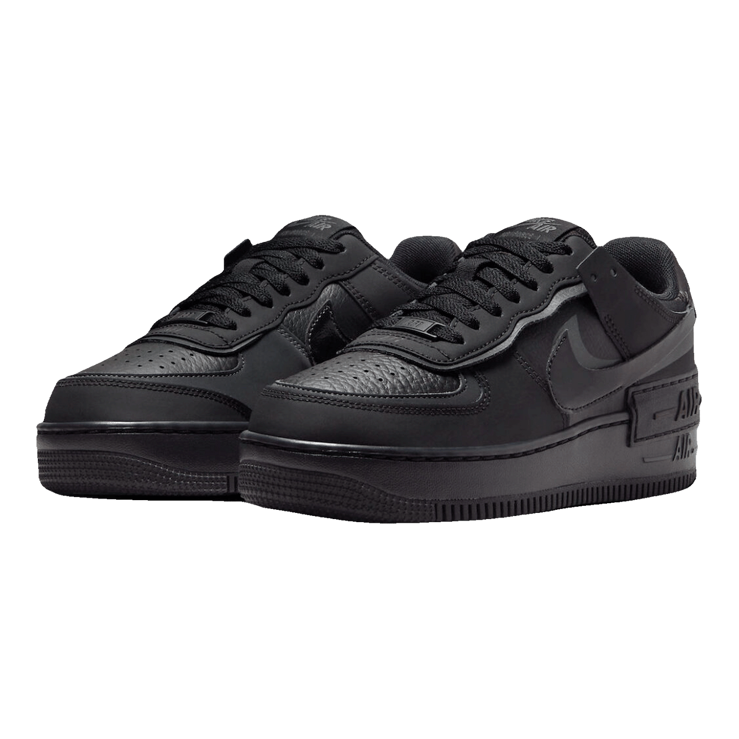 Nike Air Force 1 Low Shadow Triple Black (W) Side