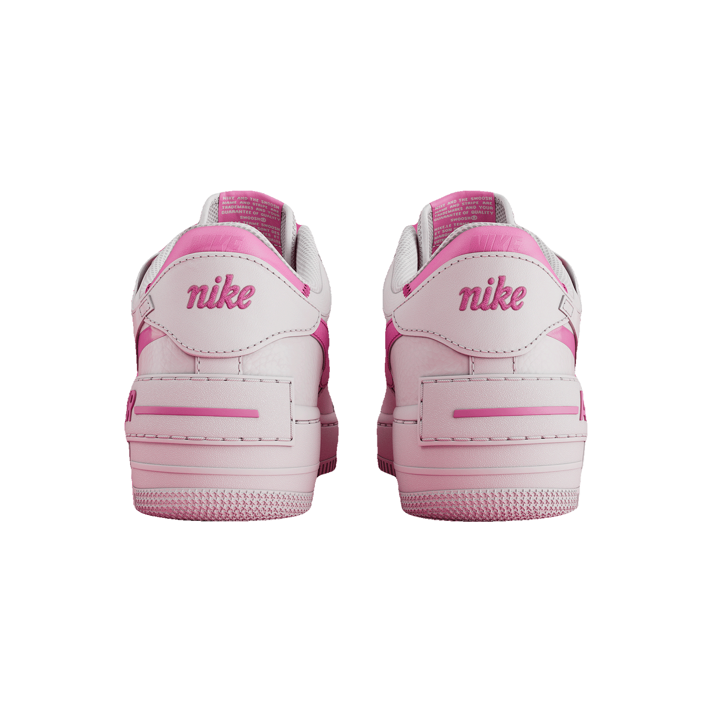 Nike Air Force 1 Low Shadow White Magic Flamingo (W) Back