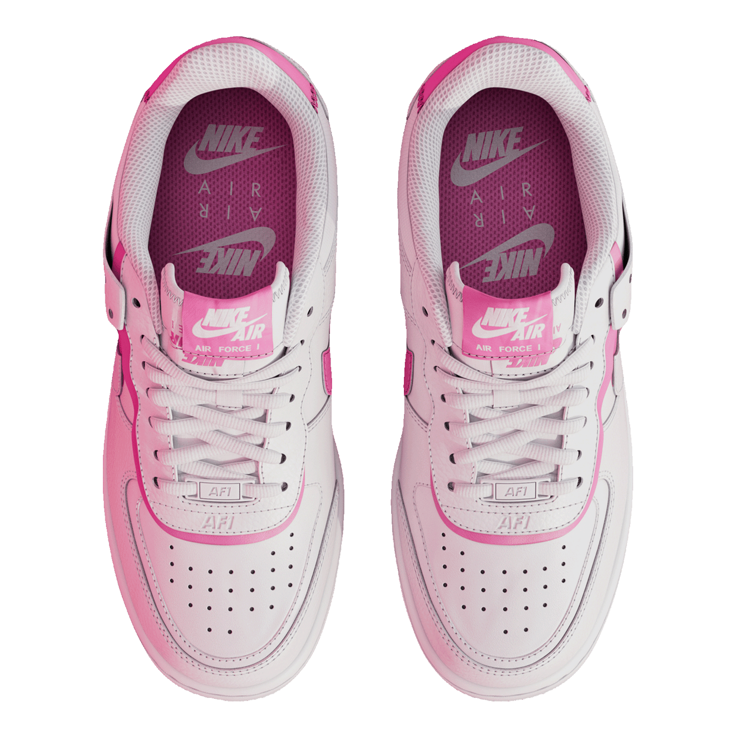Nike Air Force 1 Low Shadow White Magic Flamingo (W) Oben