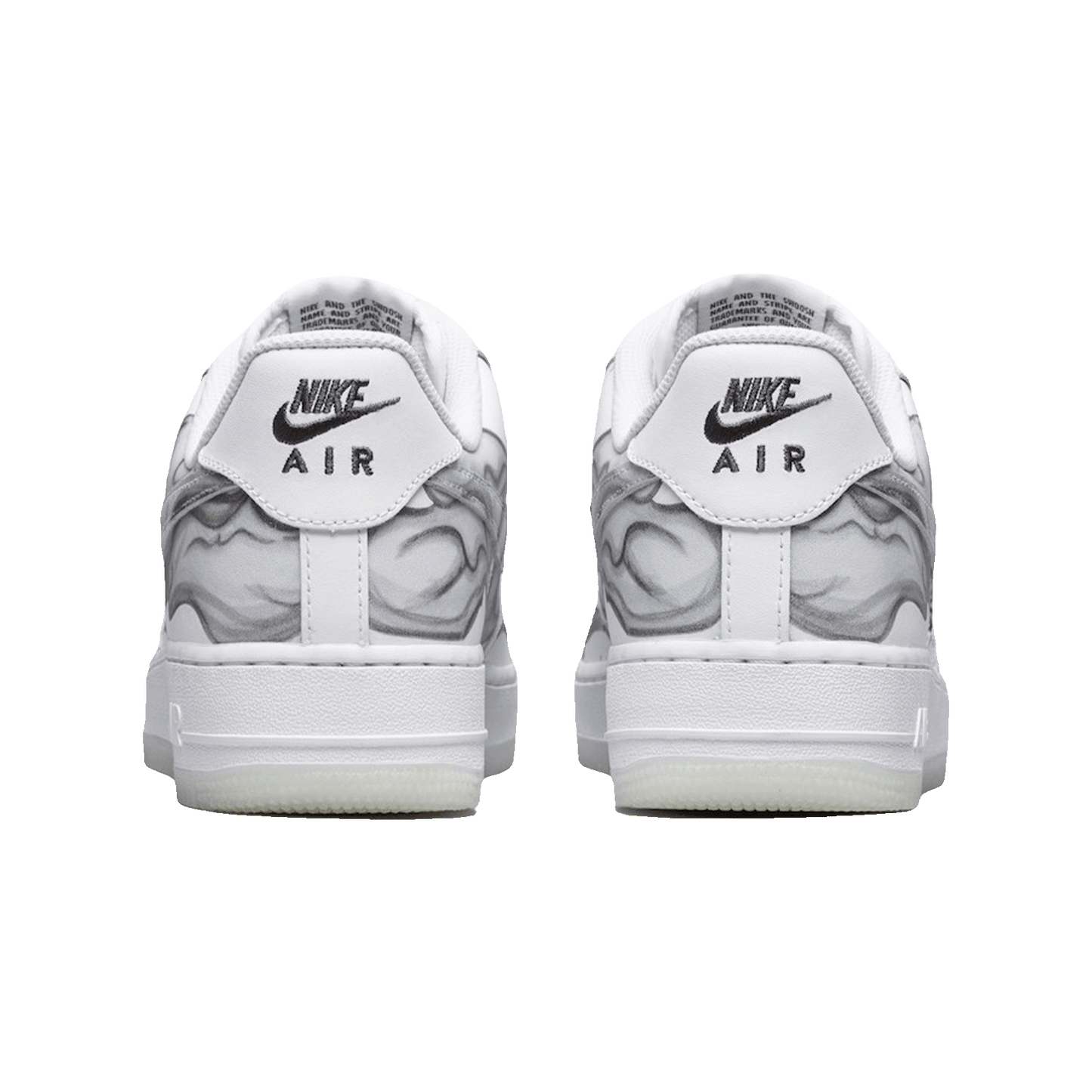 Nike Air Force 1 Low Skeleton Halloween (2018) Back
