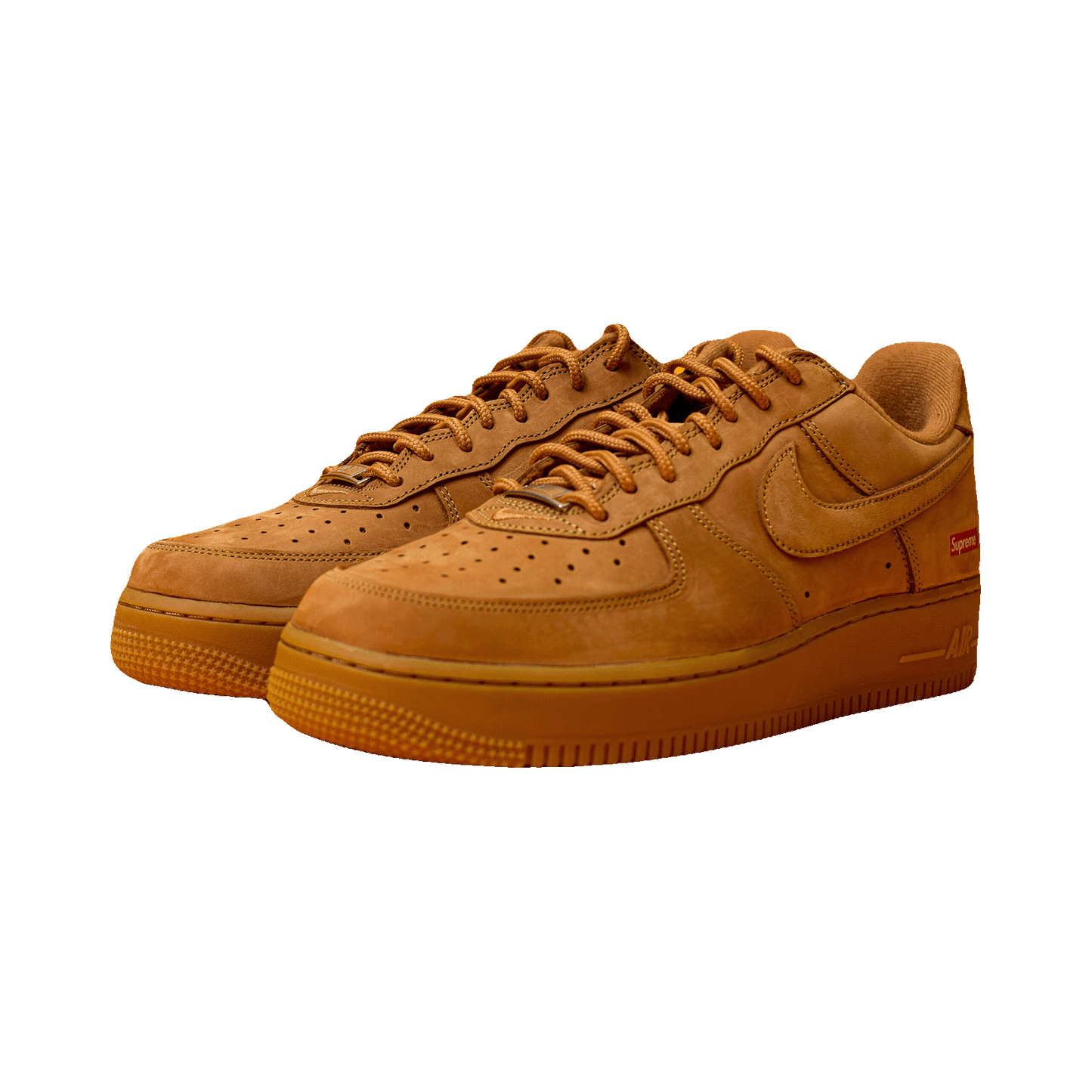 Nike Air Force 1 Low SP Supreme Wheat Side