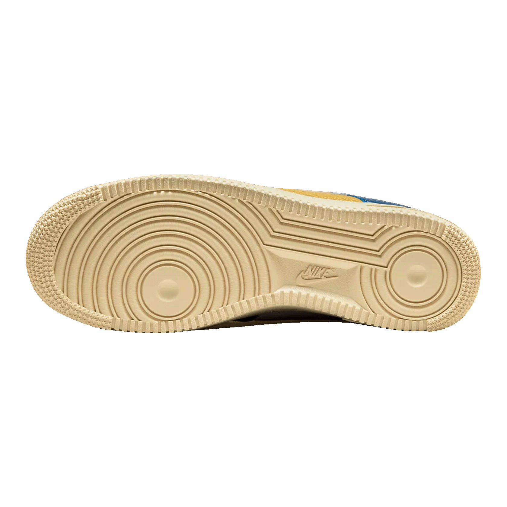 Nike Air Force 1 Low SP Undefeated 5 On It Blue Yellow Croc Sohle