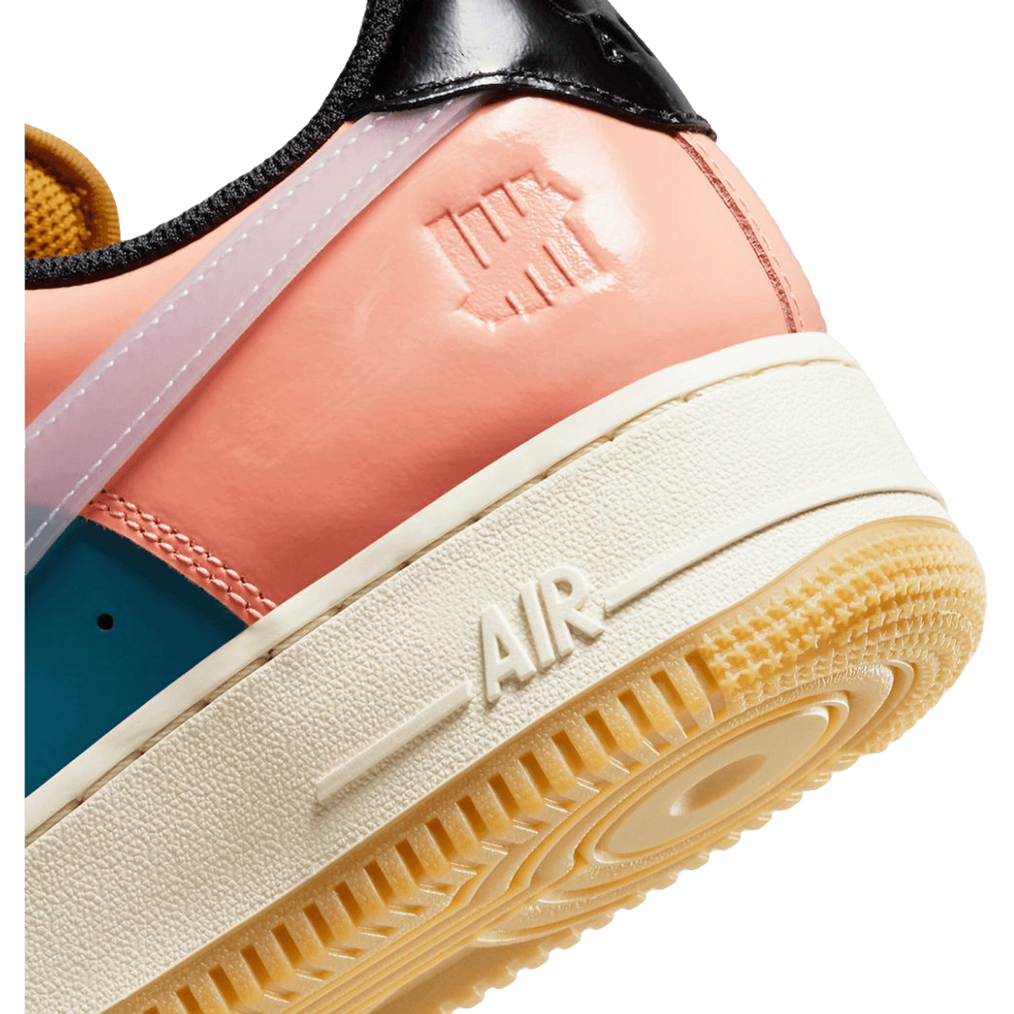 Nike Air Force 1 Low SP Undefeated Multi-Patent Wild Berry Back 2