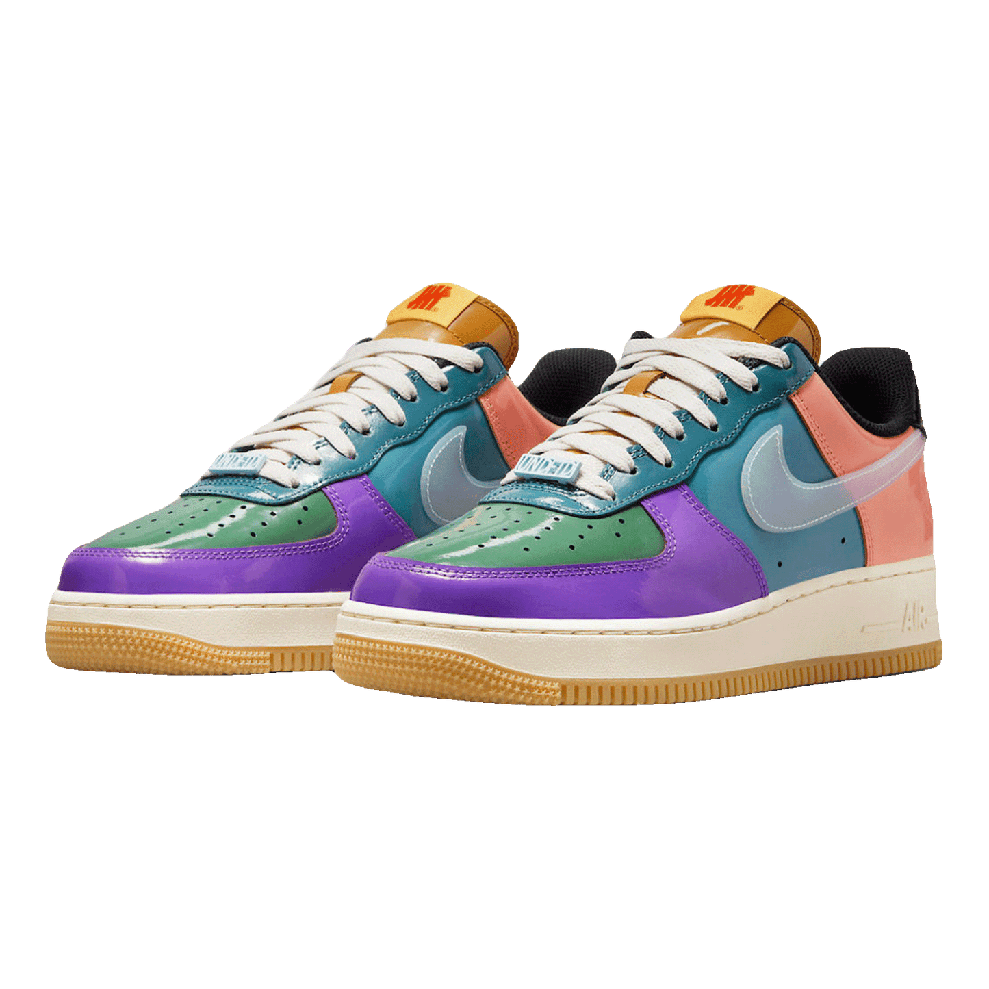 Nike Air Force 1 Low SP Undefeated Multi-Patent Wild Berry Side