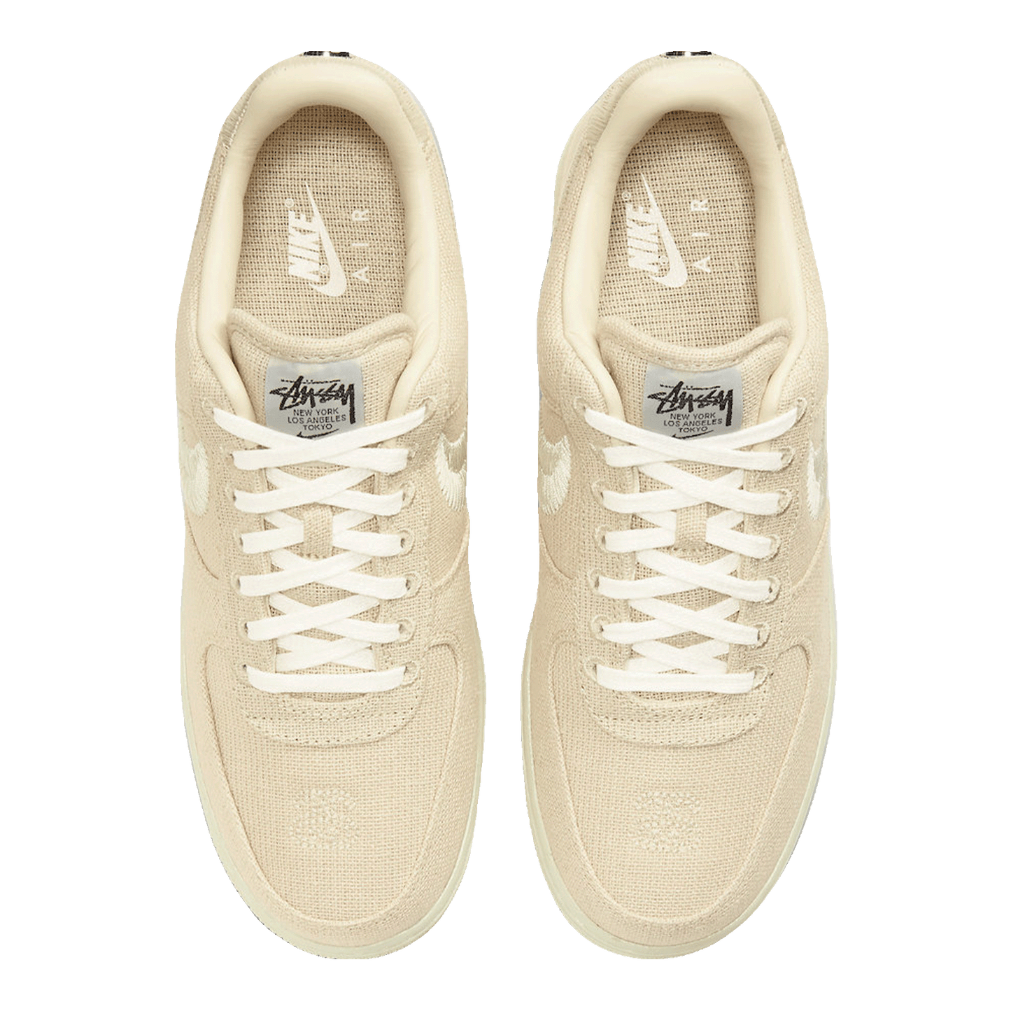 Nike Air Force 1 Low Stussy Fossil Oben