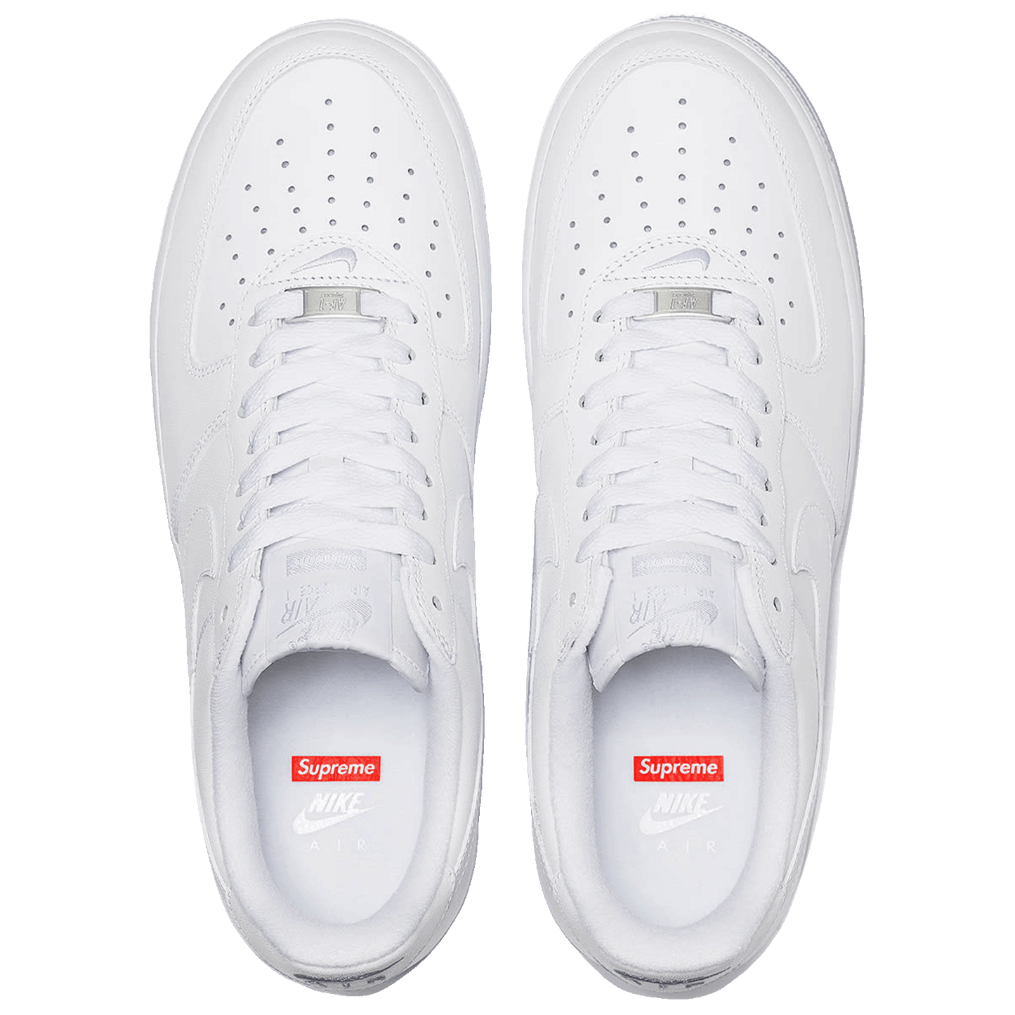 Nike Air Force 1 Low Supreme White Oben