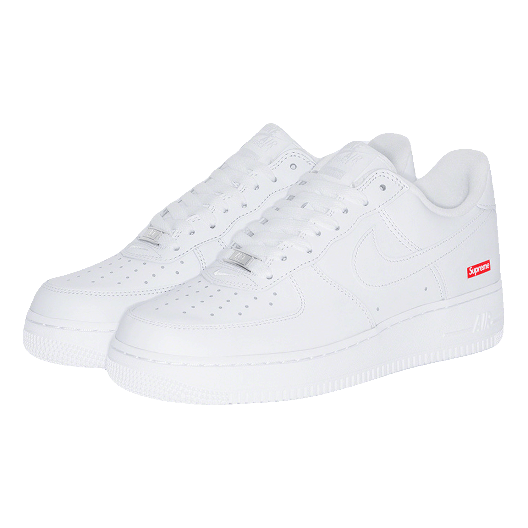 Nike Air Force 1 Low Supreme White Side