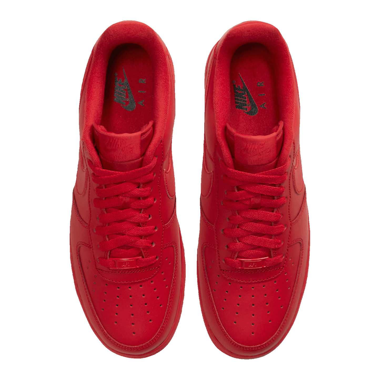 Nike Air Force 1 Low Triple Red Oben