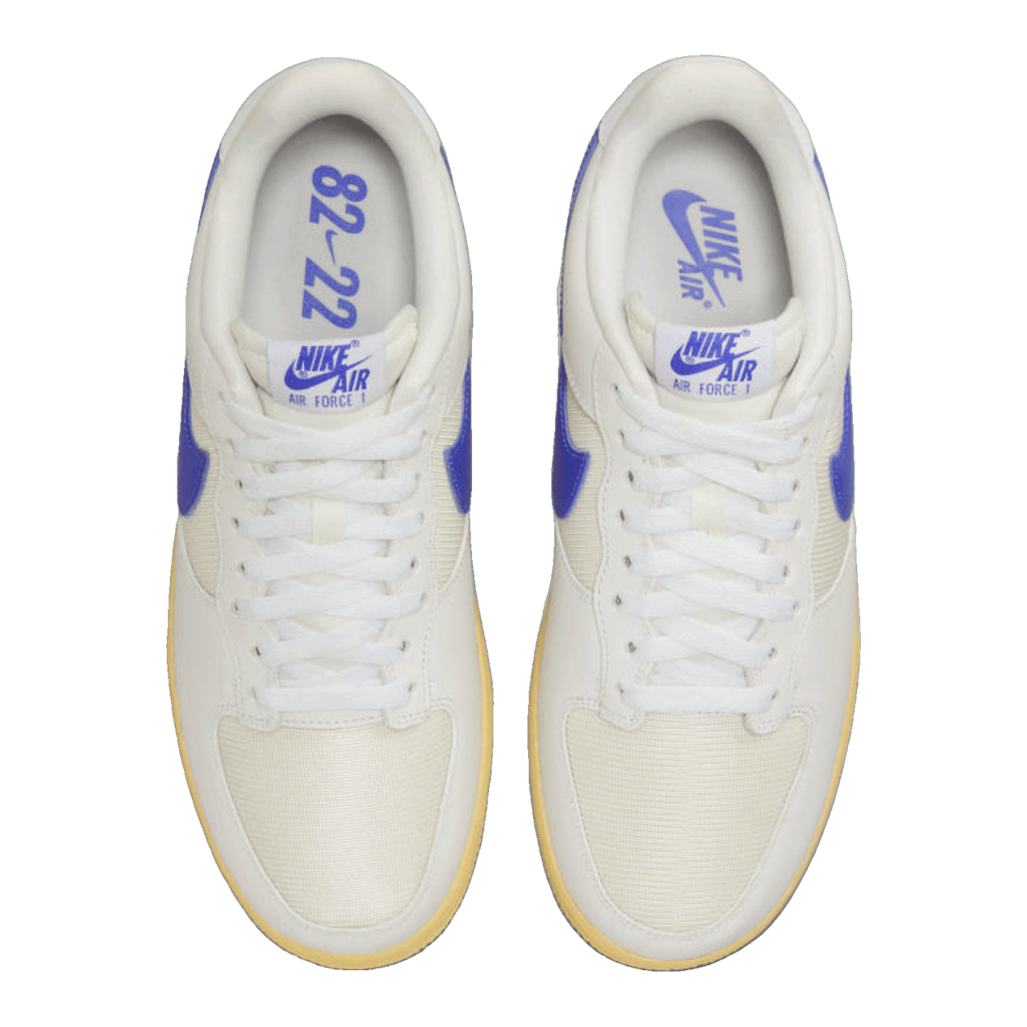 Nike Air Force 1 Low Unity White Racer Blue Oben