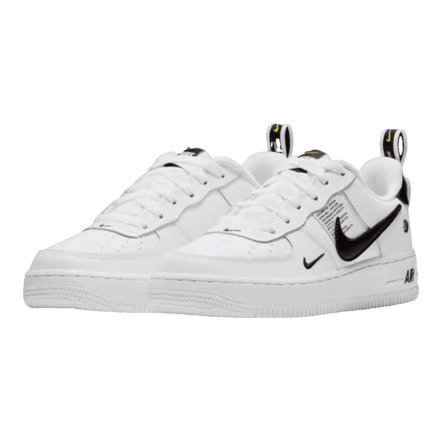 Nike Air Force 1 Low Utility White Black (GS) Side