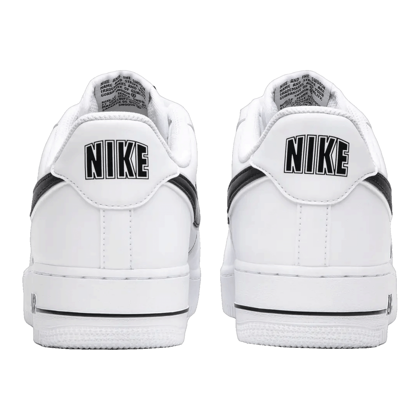Nike Air Force 1 Low White Black (2018) Back