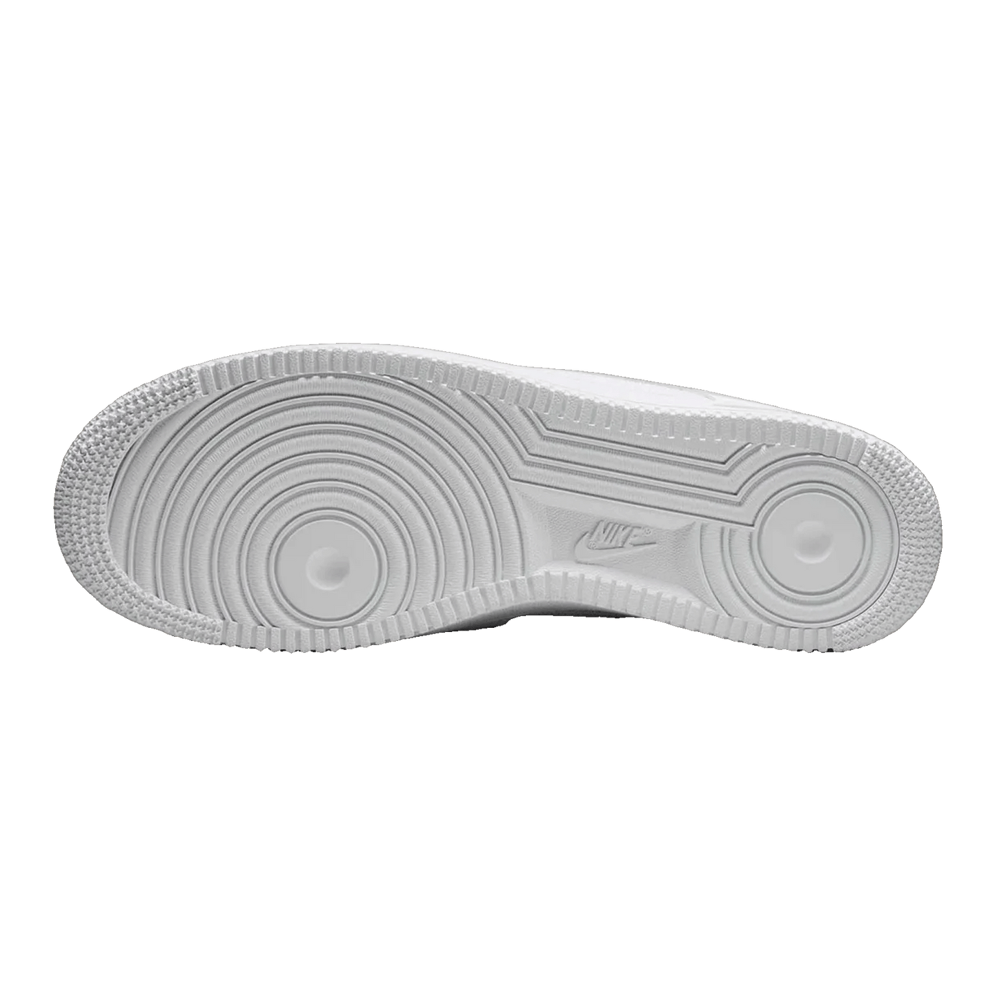 Nike Air Force 1 Low White Desert Khaki Mini Swoosh Sohle