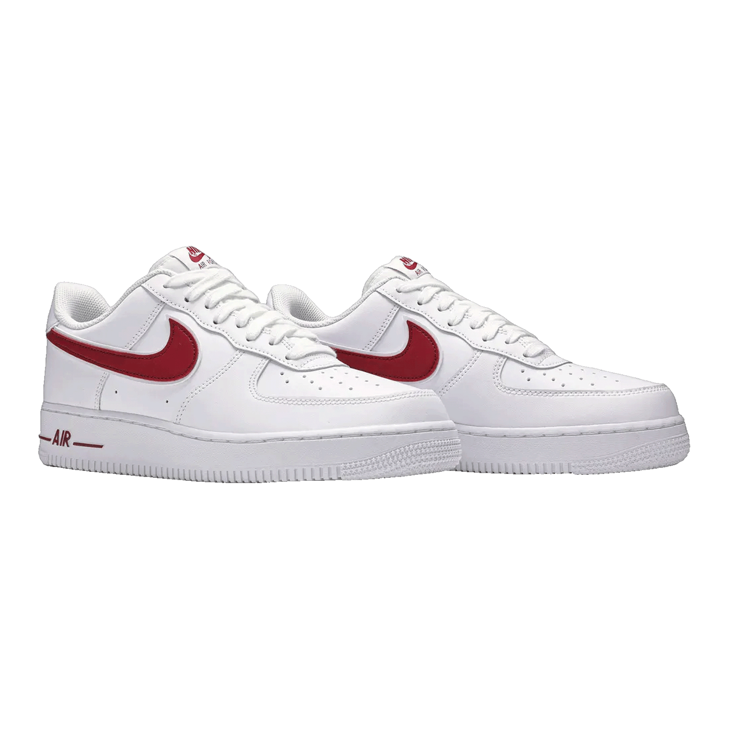 Nike Air Force 1 Low White Gym Red Side