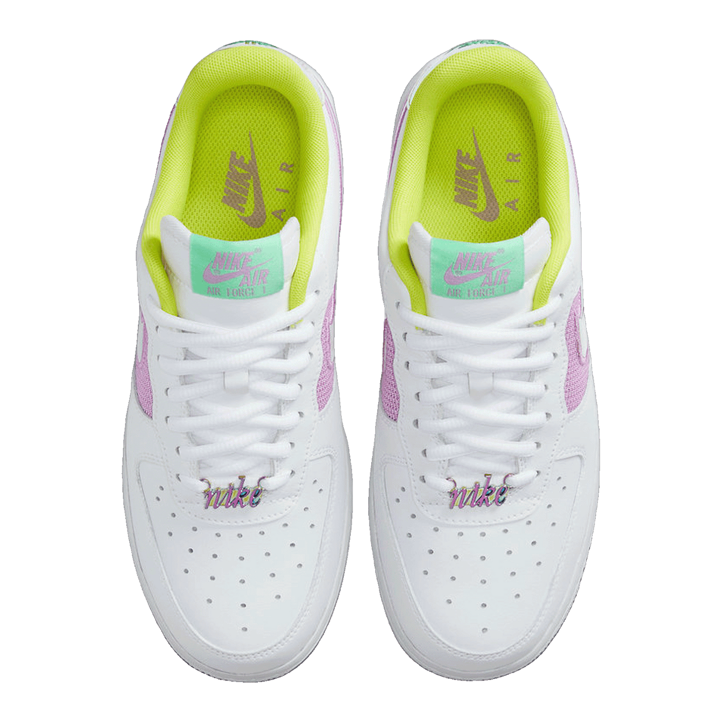 Nike Air Force 1 Low White Multi Pastel (W) Oben