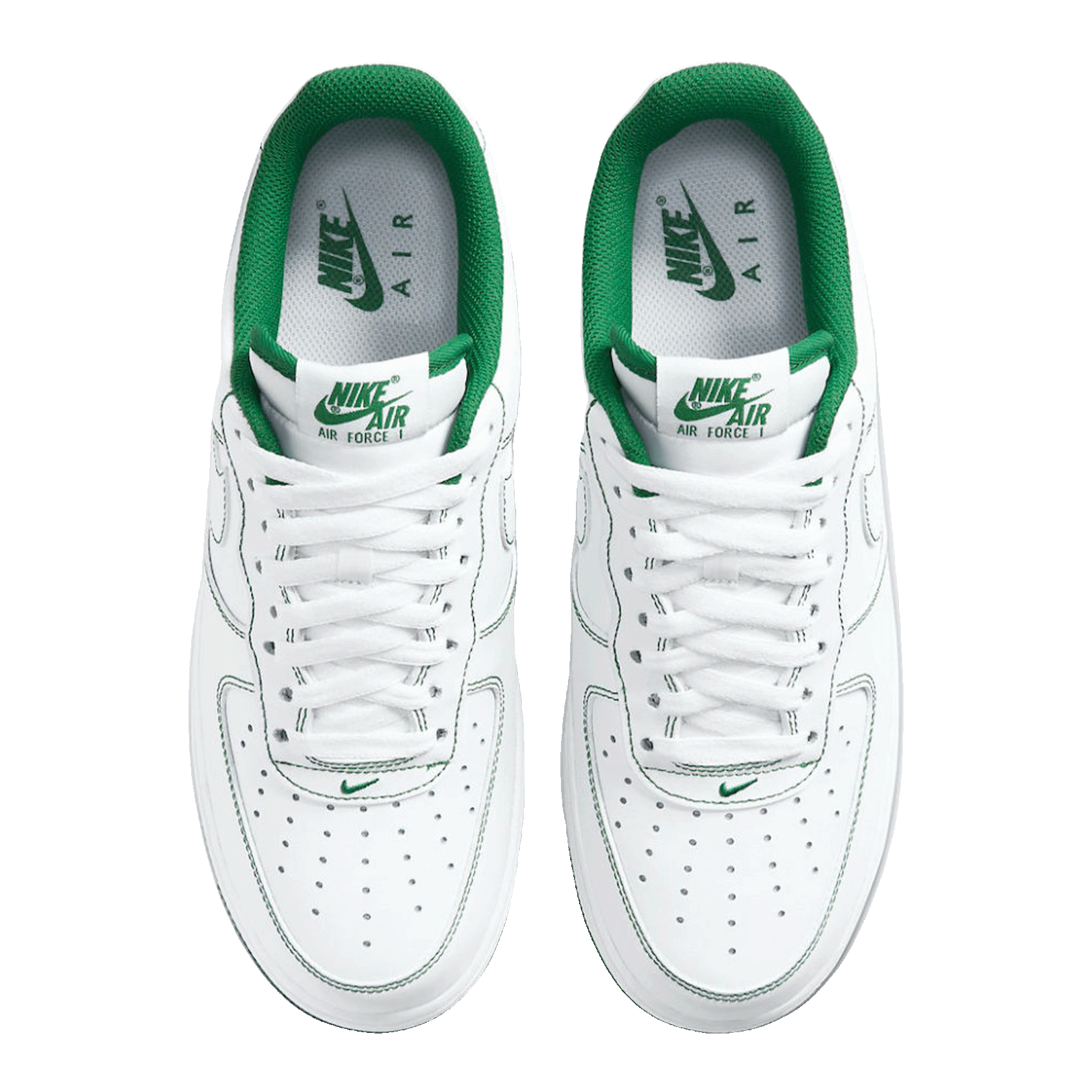 Nike Air Force 1 Low White Pine Green Sohle