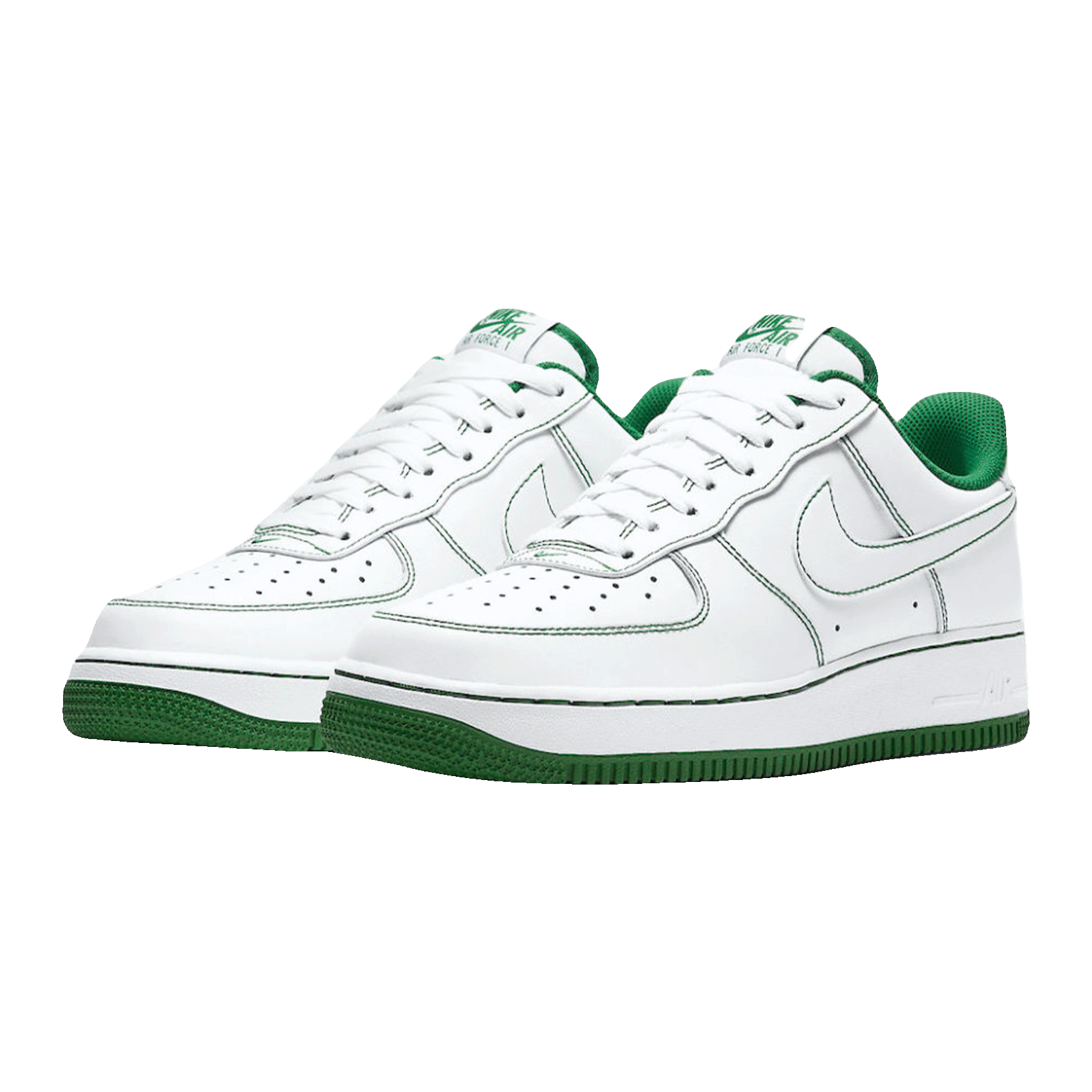 Nike Air Force 1 Low White Pine Green Side
