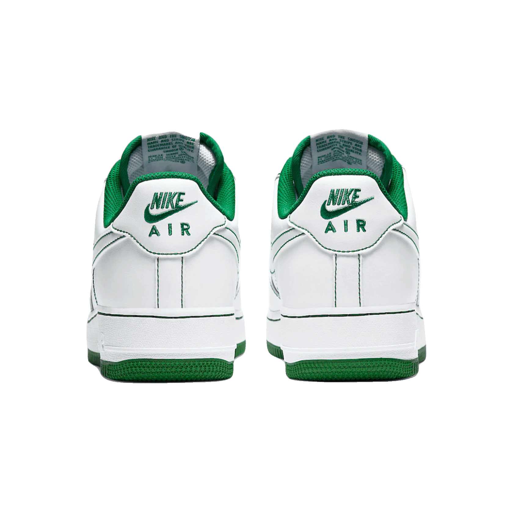 Nike Air Force 1 Low White Pine Green Oben