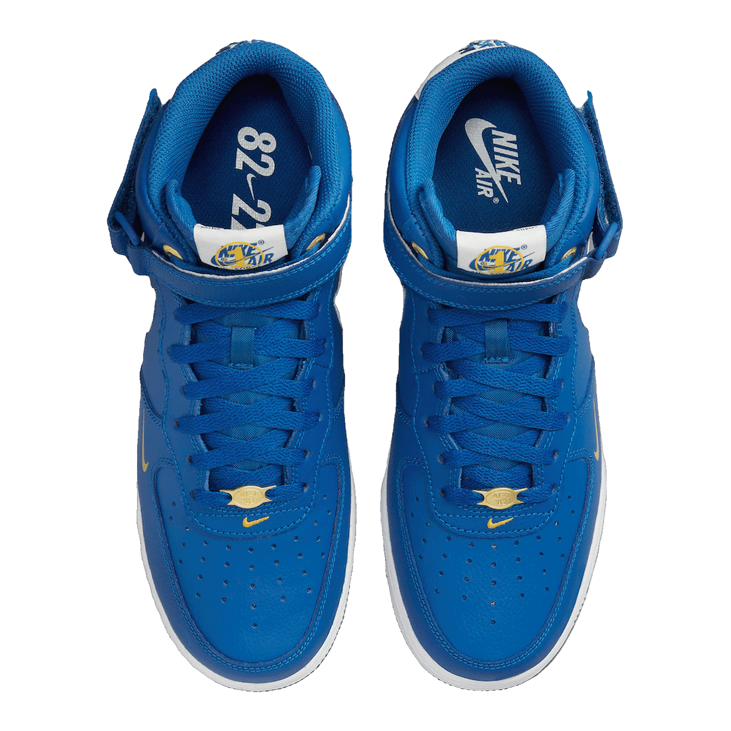 Nike Air Force 1 Mid '07 LV8 40th Anniversary Blue Jay Oben