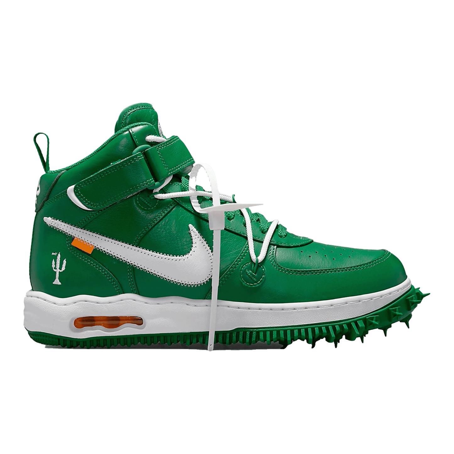 Nike Air Force 1 Mid Off-White Pine Green