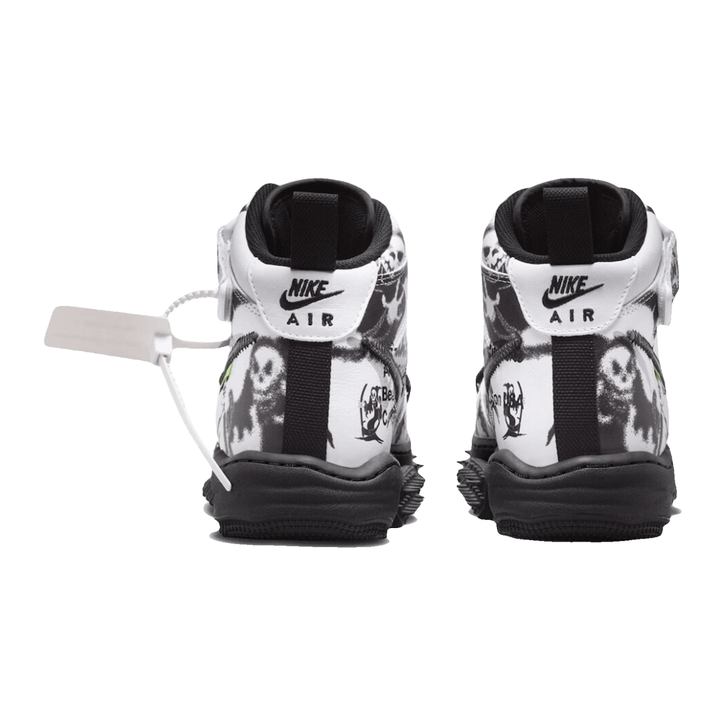 Nike Air Force 1 Mid SP Off-White Grim Reaper Back