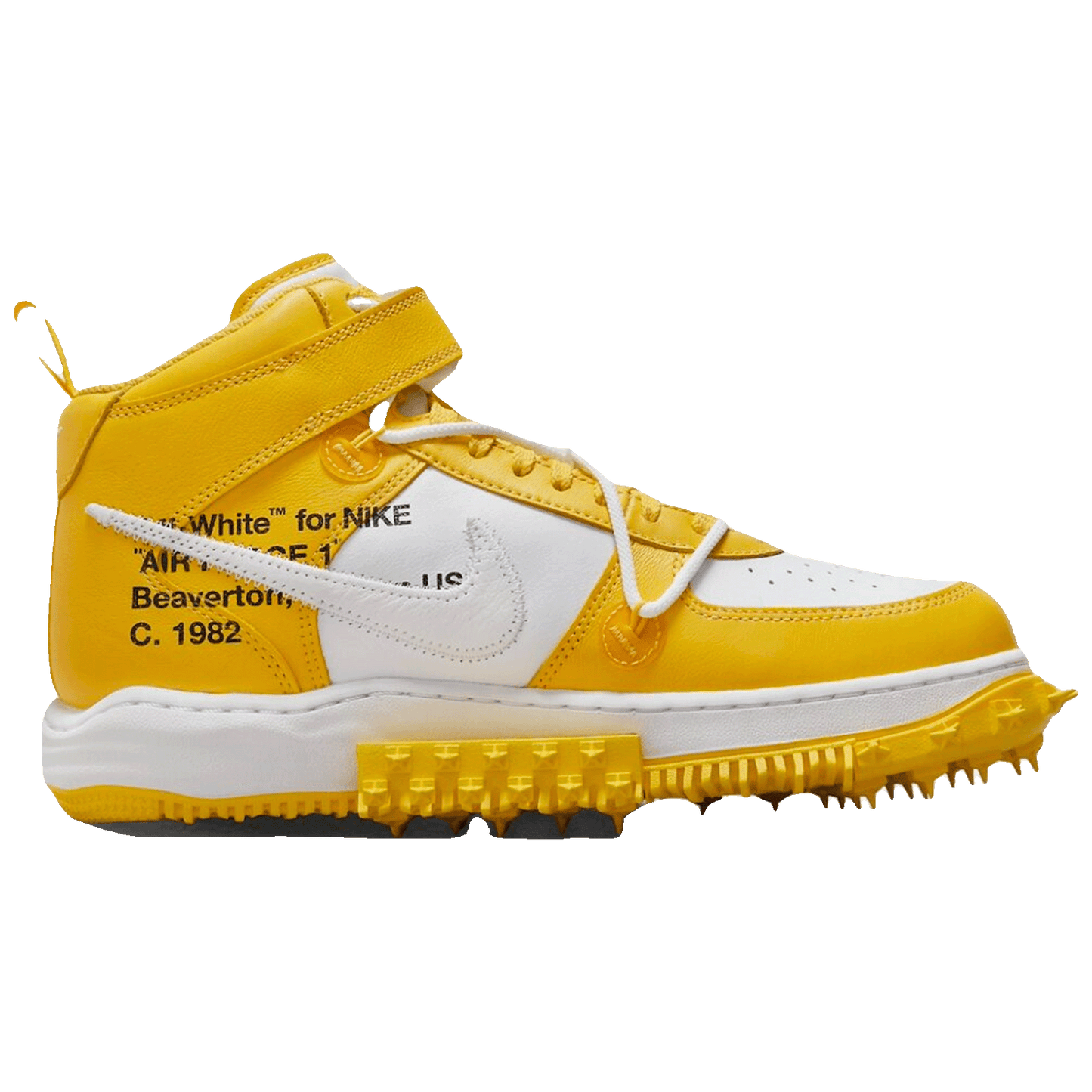 Nike Air Force 1 Mid SP Off-White Varsity Maize Innen