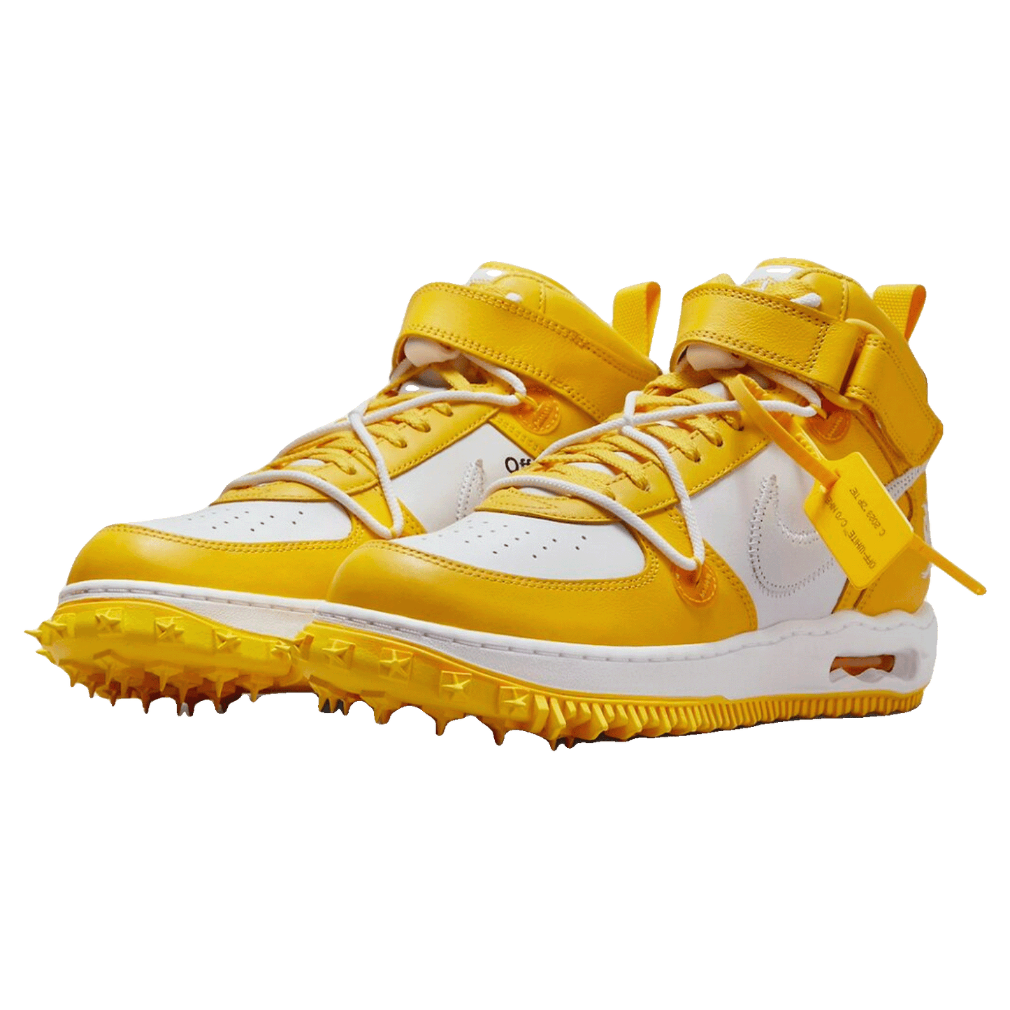 Nike Air Force 1 Mid SP Off-White Varsity Maize Side