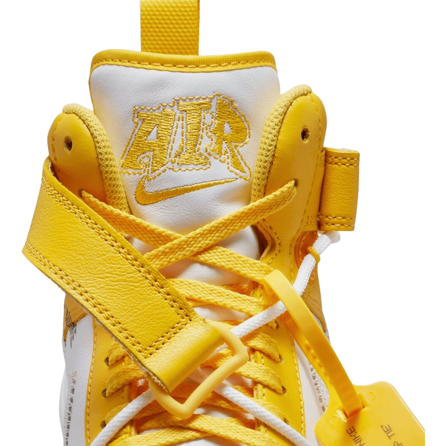 Nike Air Force 1 Mid SP Off-White Varsity Maize Tongue