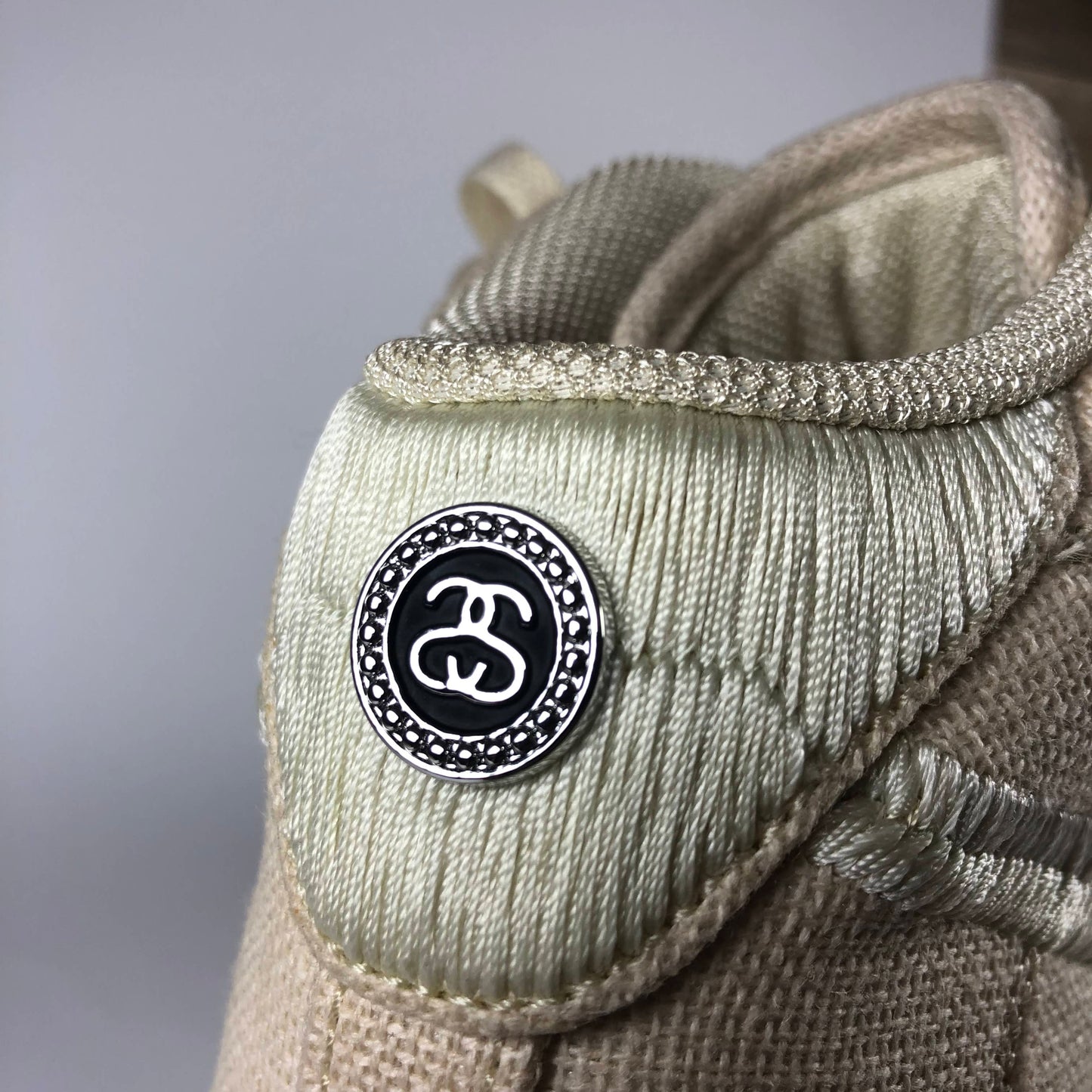 Nike Air Force 1 Mid Stüssy Fossil back
