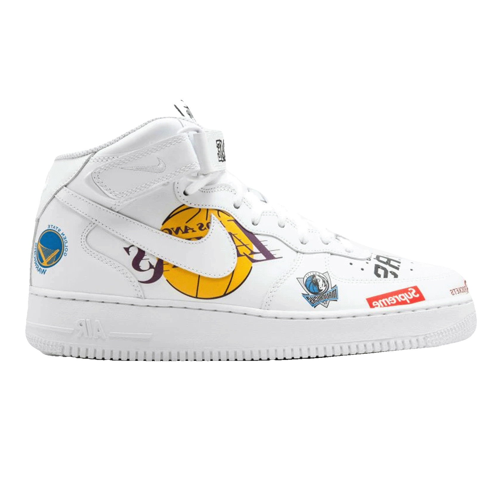 Basketball Shoes Supreme X Nba 'air Force Forty Four Sneaker