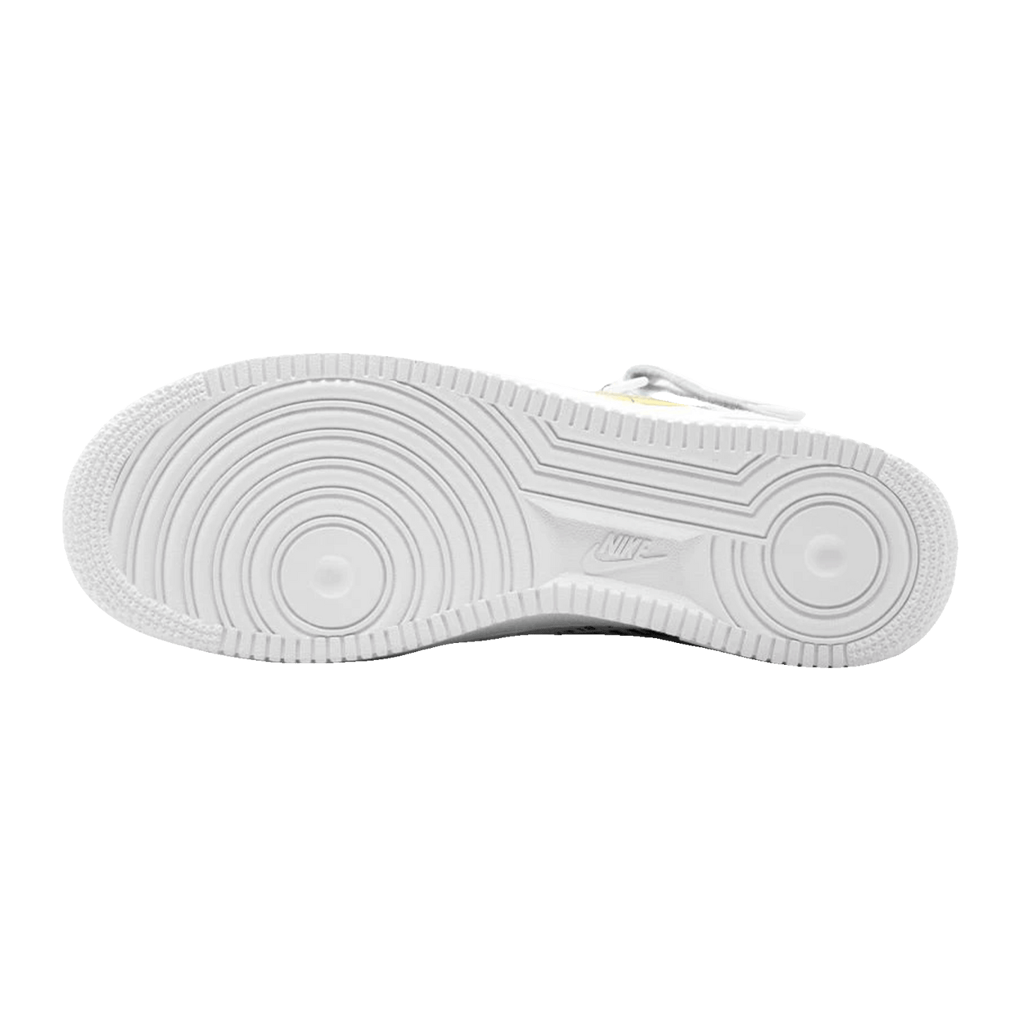 Nike Air Force 1 Mid Supreme NBA White Sohle