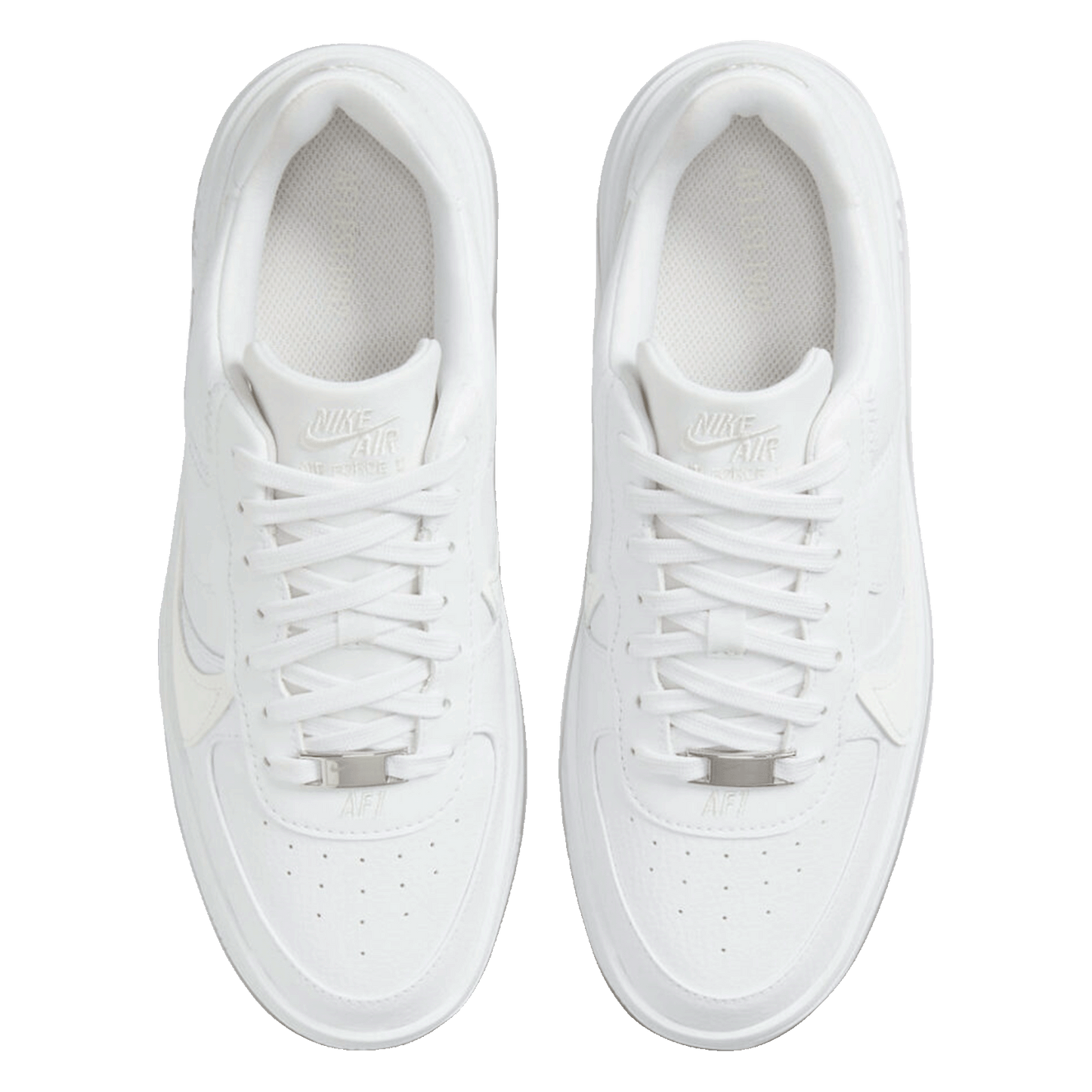 Nike Air Force 1 PLT.AF.ORM Triple White (W) Oben