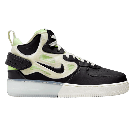 Nike Air Force 1 React Mid Black Sail Ghost Green