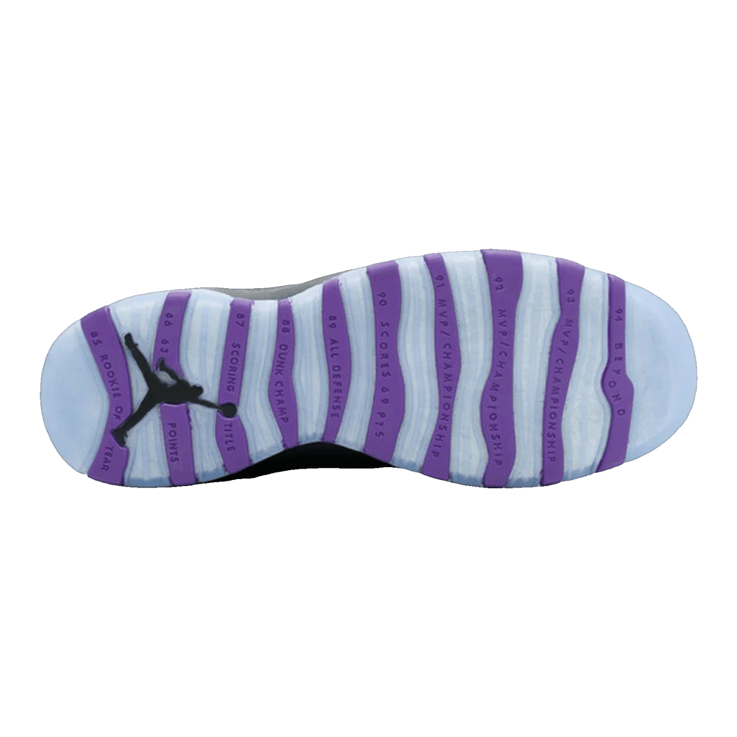 Nike Air Jordan 10 Retro Paris (GS) Sohle