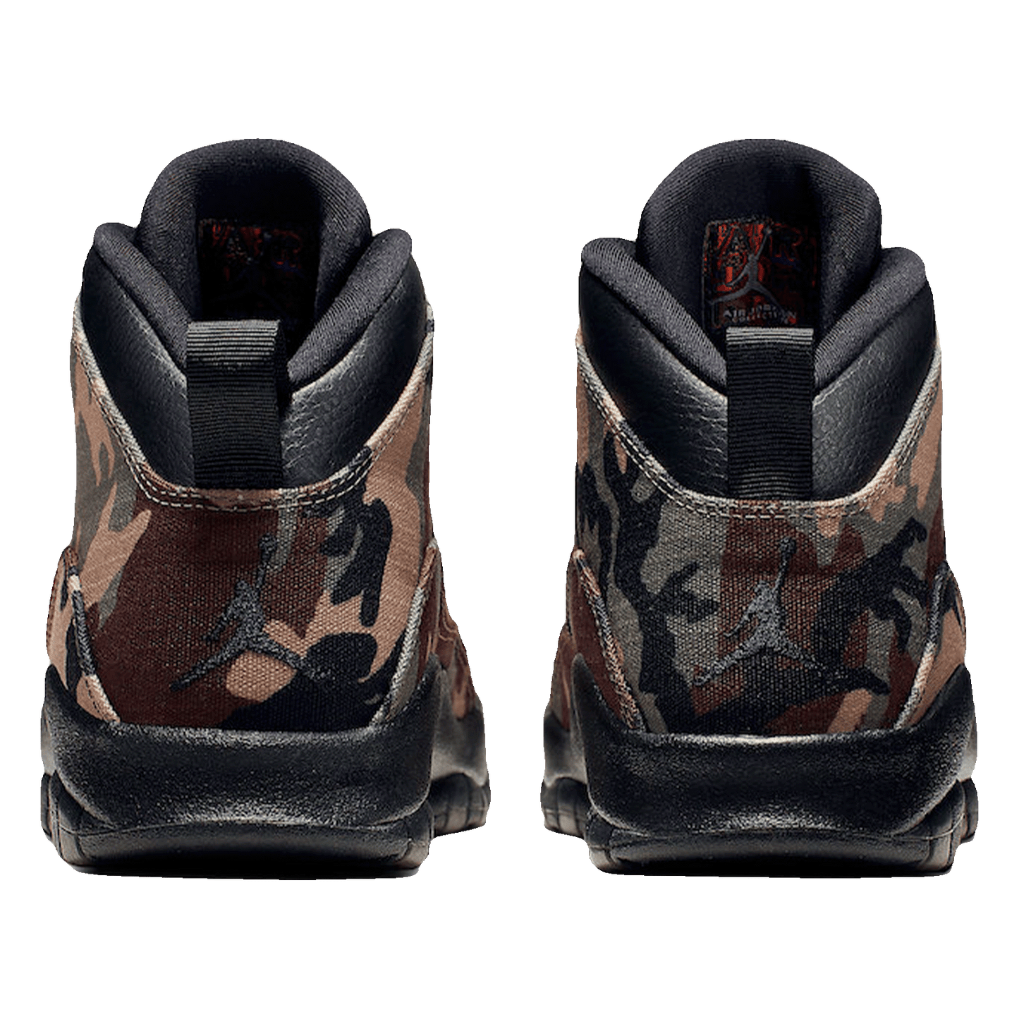 Nike Air Jordan 10 Retro Woodland Camo Back