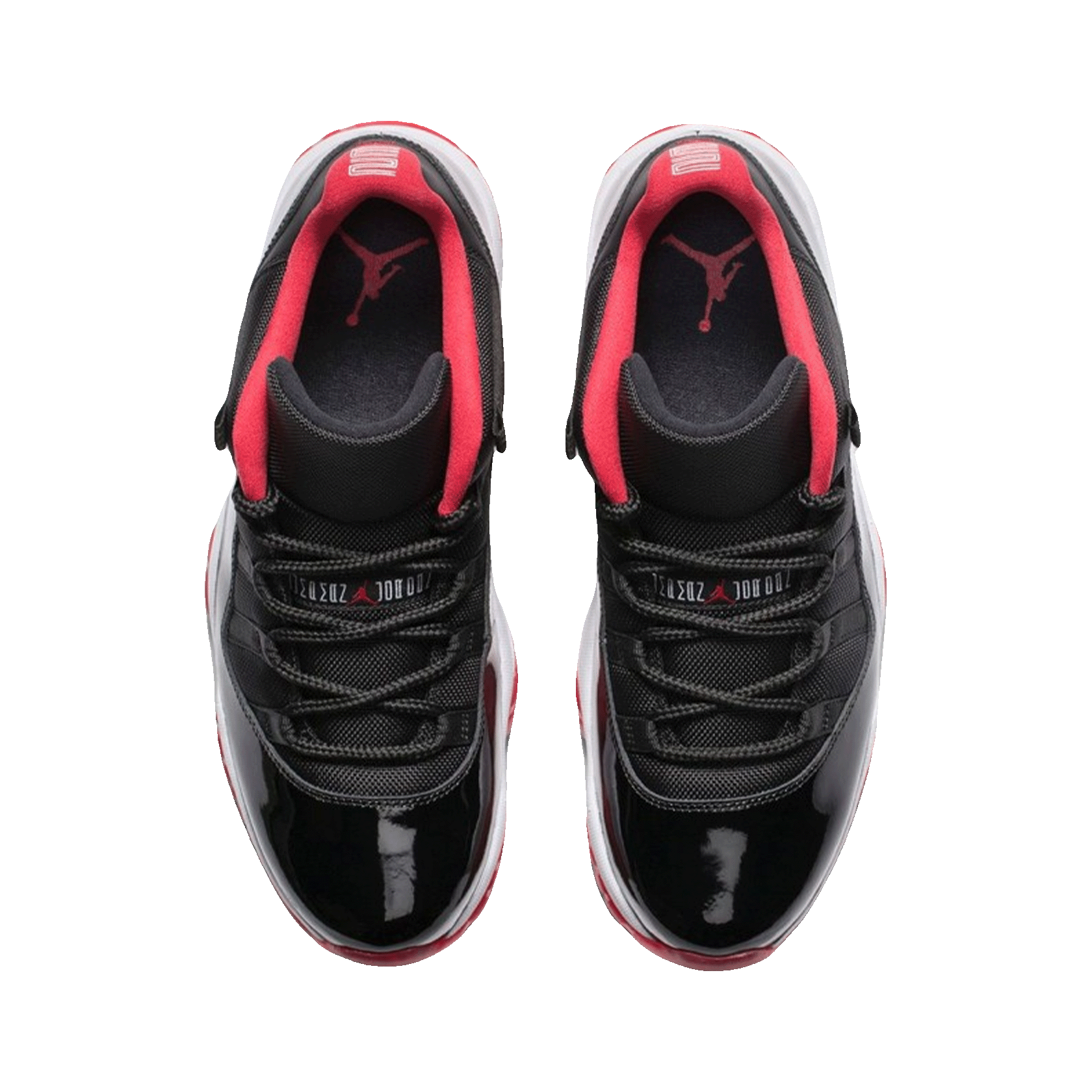 Nike Air Jordan 11 Retro Low Bred Oben