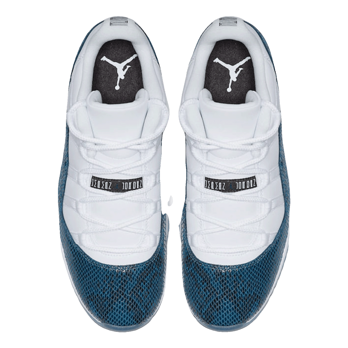 Nike Air Jordan 11 Retro Low Snake Navy (2019) (GS) Oben CD6847-102