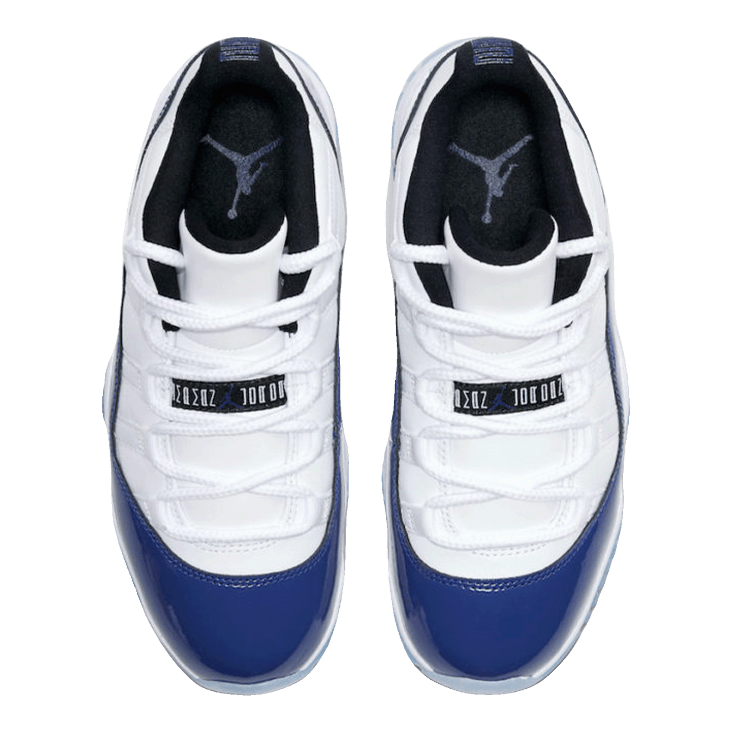 Nike Air Jordan 11 Retro Low White Concord (W) Oben