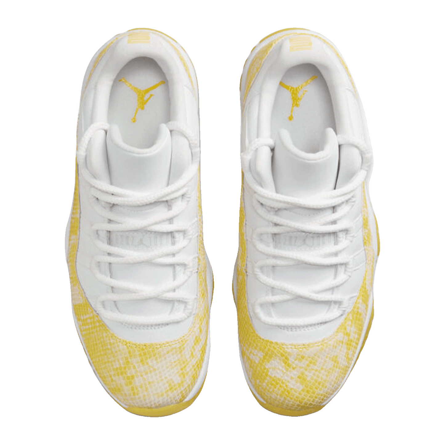Nike Air Jordan 11 Retro Low Yellow Snakeskin (W) Oben