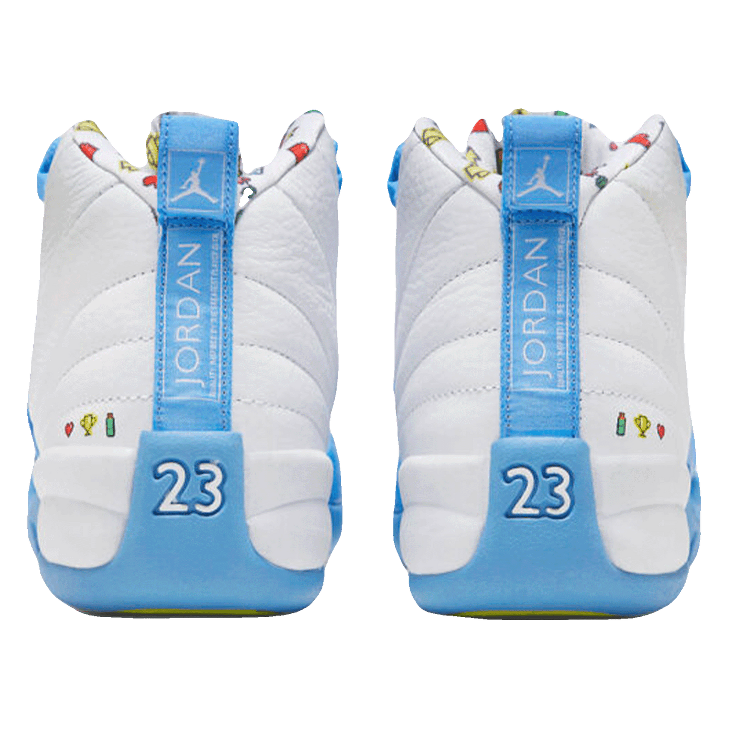 Nike Air Jordan 12 Retro Emoji (GS) Back