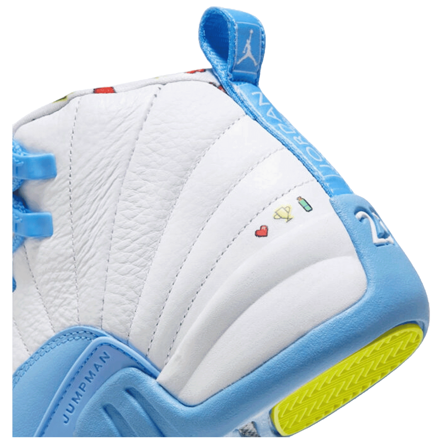 Nike Air Jordan 12 Retro Emoji (GS) Back 2