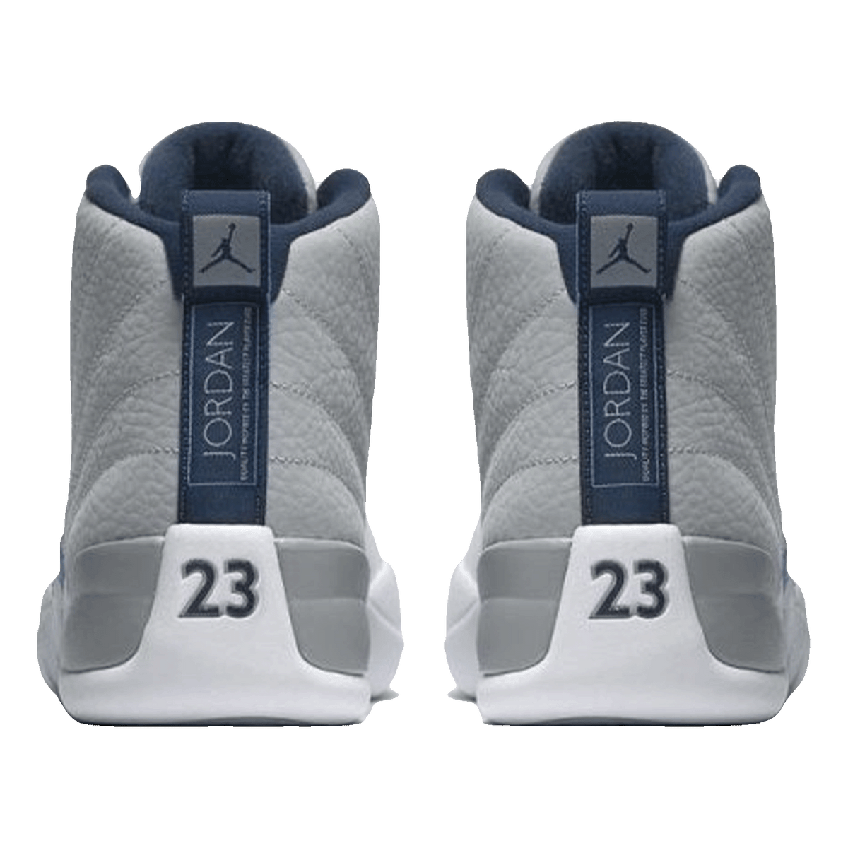 Nike Air Jordan 12 Retro Grey University Blue Back 130690-007