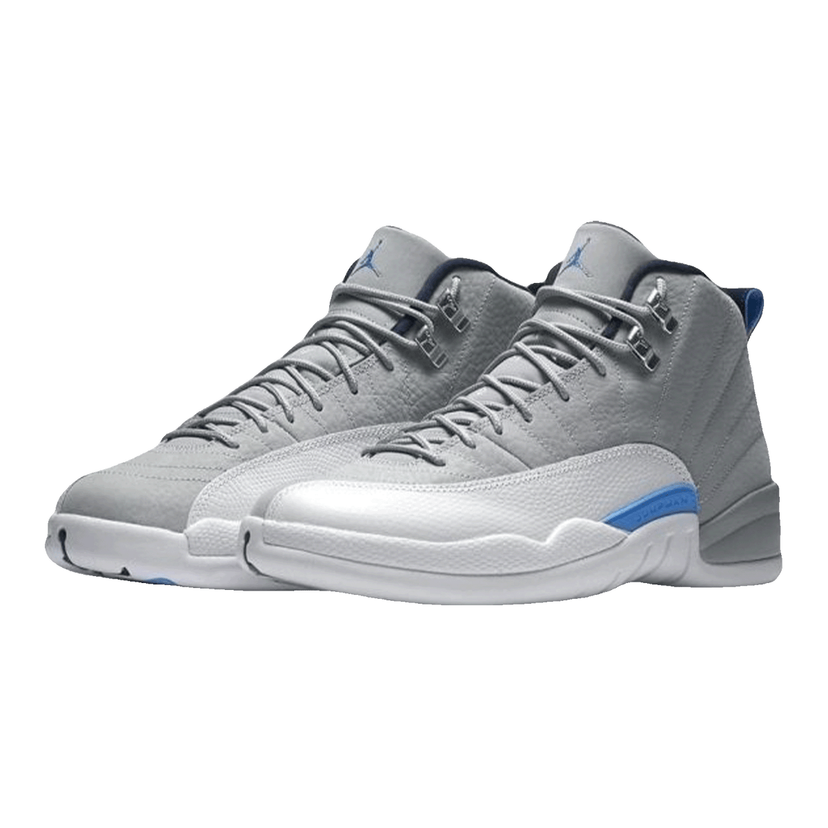 Nike Air Jordan 12 Retro Grey University Blue Side 130690-007