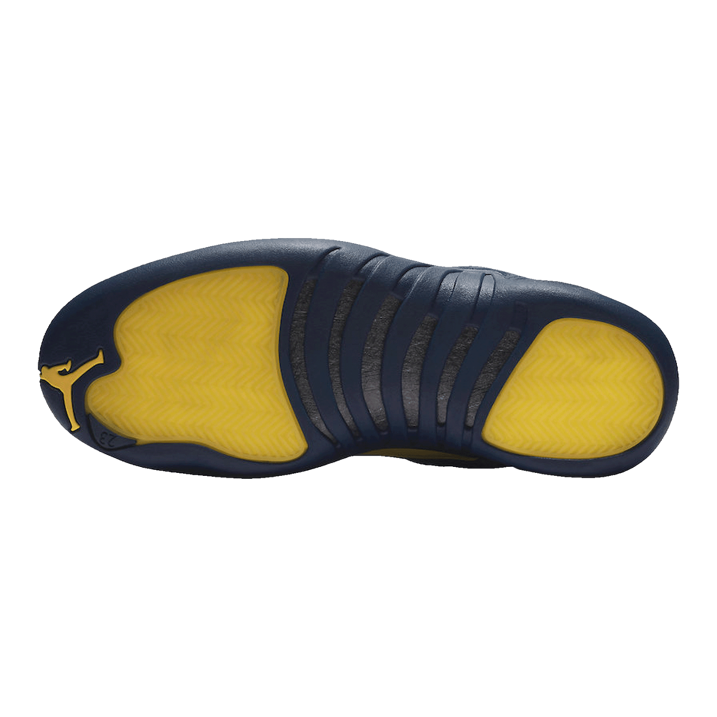 Nike Air Jordan 12 Retro Michigan Sohle BQ3180-407