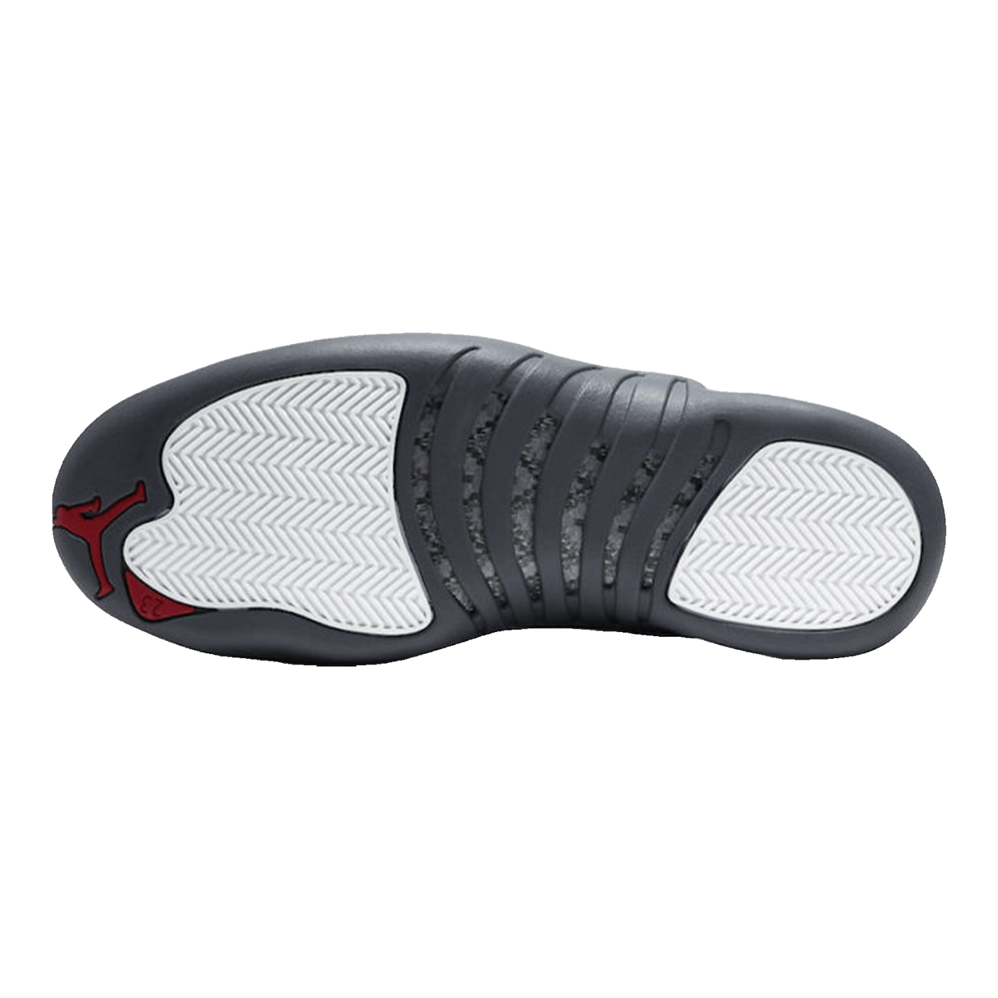 Nike Air Jordan 12 Retro White Dark Grey Sohle