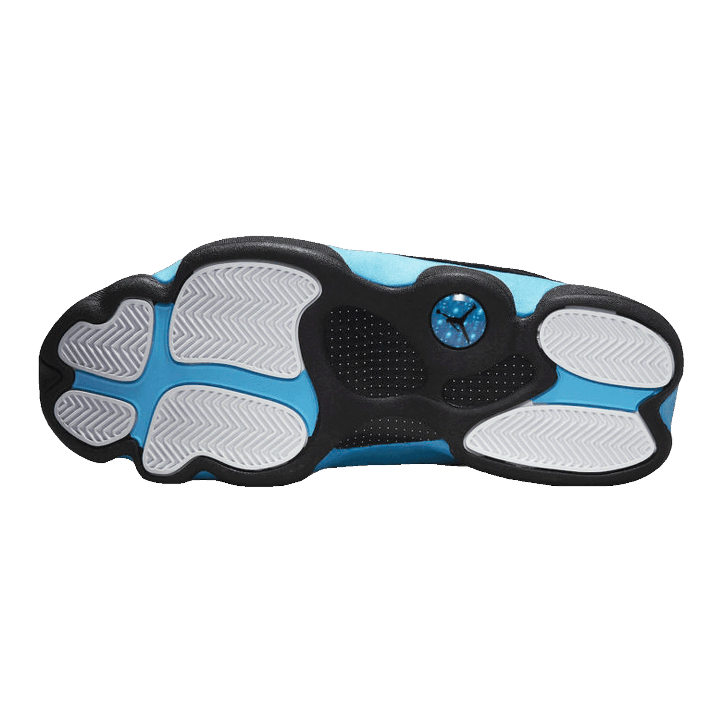 Nike Air Jordan 13 Retro Black University Blue (GS) Sohle 884129-041