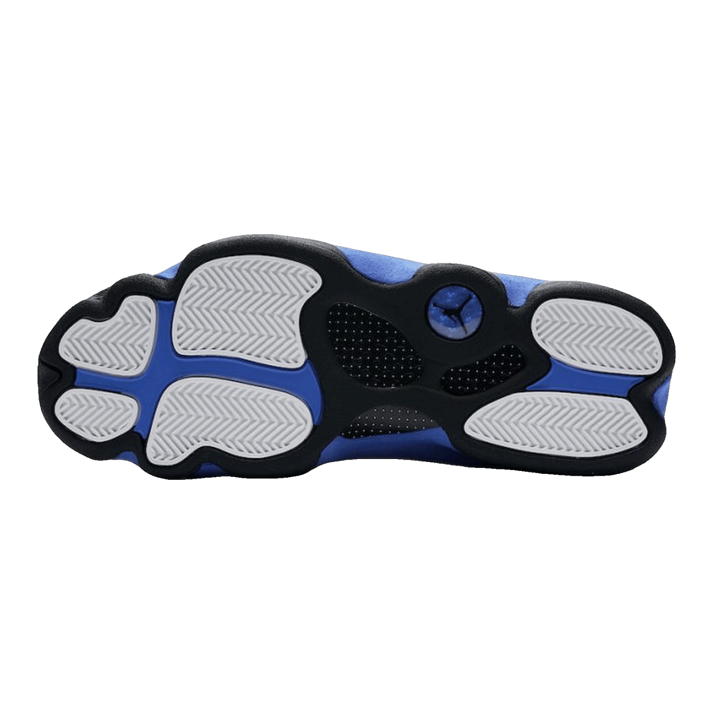 Nike Air Jordan 13 Retro White Hyper Royal Black (GS) Sohle