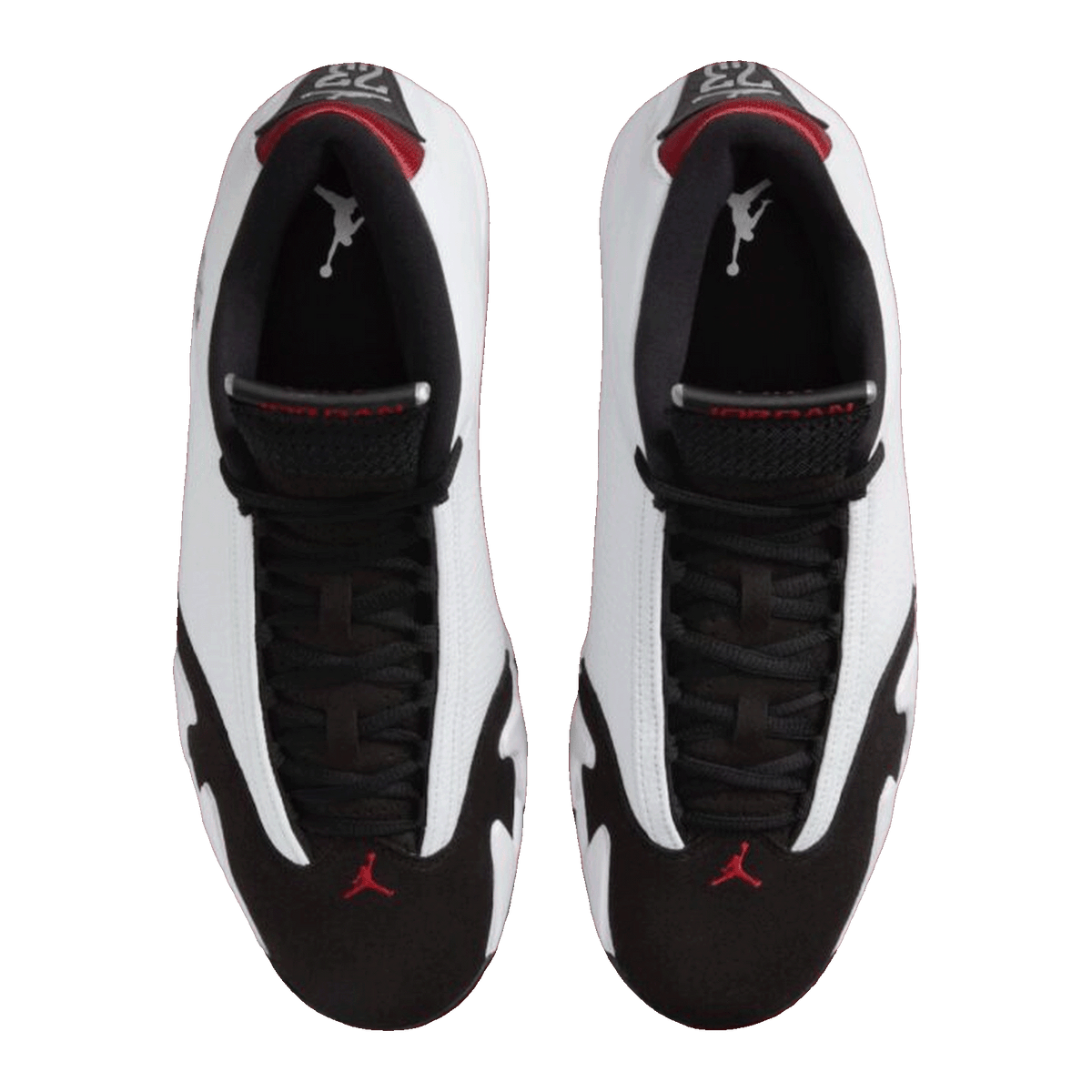 Nike Air Jordan 14 Retro Black Toe (2024) Oben 487471-160