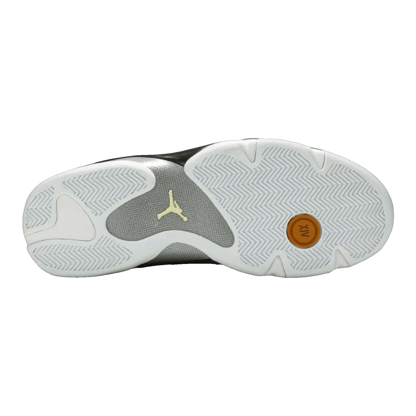 Nike Air Jordan 14 Retro White Dark Cinder Sohle